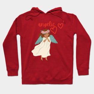 angelic girl Hoodie